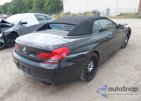 2016 BMW 650I xDrive from USA, damaged, VIN WBA6F7C56GD930476